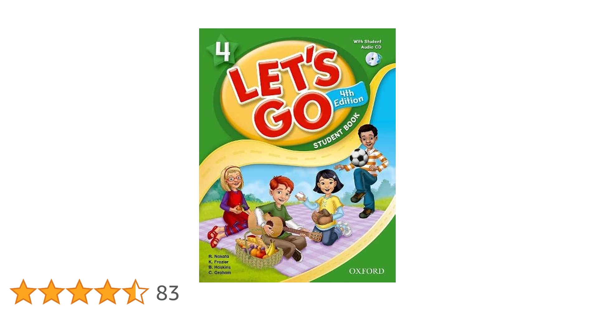 Amazon | Lets Go 4th Edition Level 4 Student Book with Audio